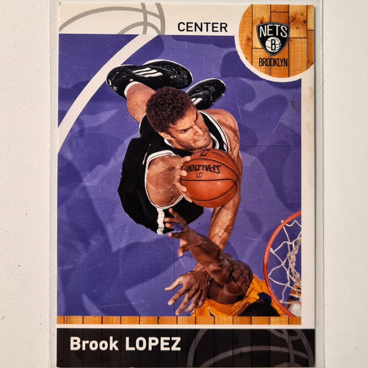 Brook Lopez 2013 Panini #22 NBA Basketball Brooklyn Nets good/very good sleeved