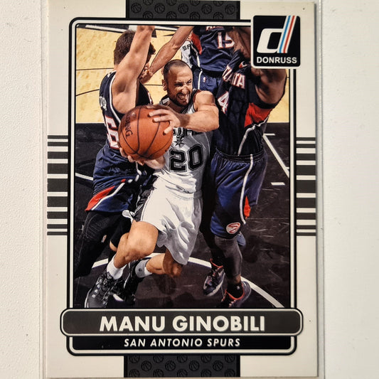 Manu Ginobili 2012 Panini Donruss  #156 NBA Basketball San Antonio Spurs Excellent sleeved