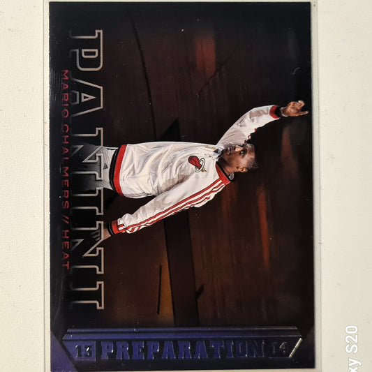 Mario Chalmers 2013-14 Panini Preparation  #7 NBA Basketball Miami Heat very good/excellent sleeved