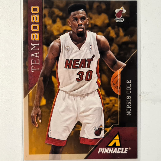 Norris Cole 2013-14 Panini Pinnacle  #20 NBA Basketball Miami Heat very good/excellent sleeved