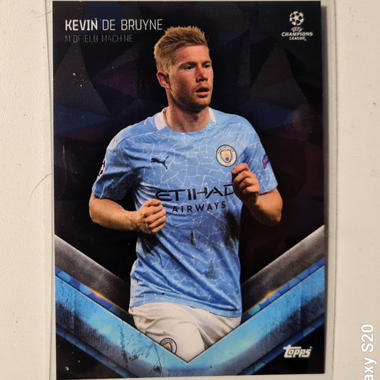 Kevin De Bruyne 2021 Topps Champions League   Soccer Football Manchester City Mint sleeved