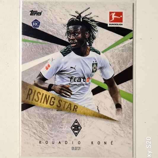 Kouadio Kone 2021 Topps Bundesliga Rising Star Rookie RC #67  Soccer Football Borussia Monchengladbach mint sleeved