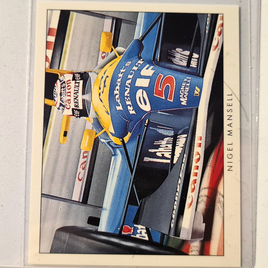 Nigel Mansell Golden Era Formula 1 #3 Renault Williams  90's Mint sleeved