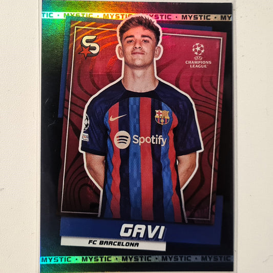 Gavi 2023 Topps Champions League Mystic #51 Soccer Football FC Barcelona mint Sleeved