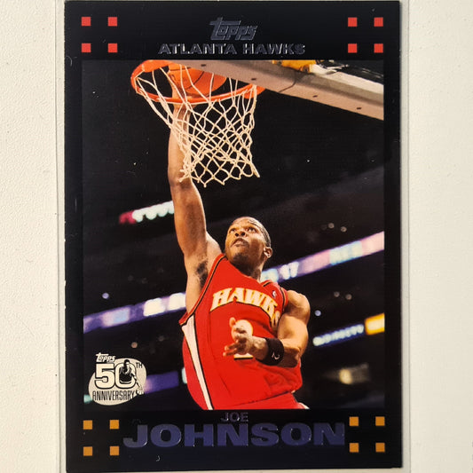Joe Johnson 2007 Topps 50th Anniversary #2 NBA Basketball Atlanta Hawks very good sleeved