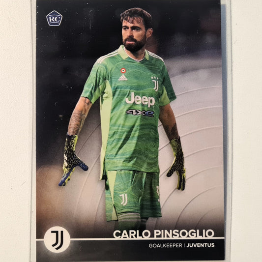 Carlo Pinsoglio 2021 Topps Juventus team set Rookie RC #2 Soccer Football Juventus excellent/mint