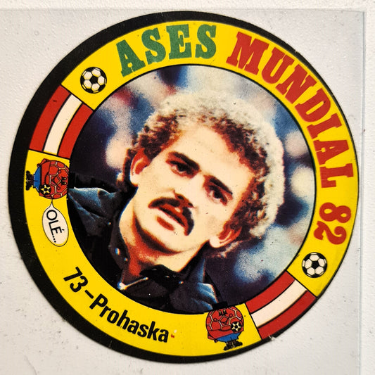 Prohaska 1982 Ases Mundial 82 #73 Soccer Football Austria good