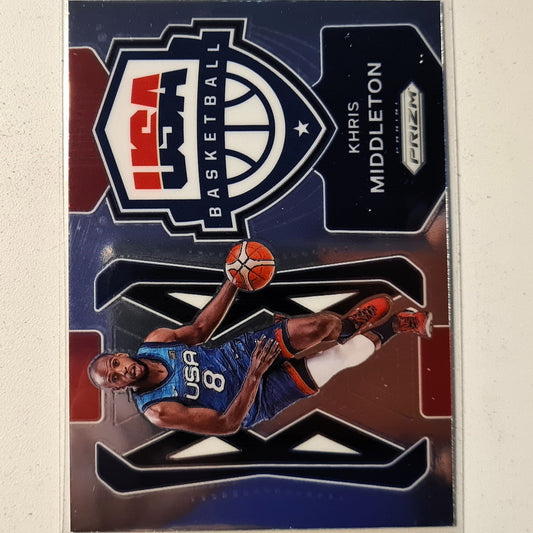 Khris Middleton 2021-22 Panini Prizm #5 NBA Basketball Team USA excellent/mint