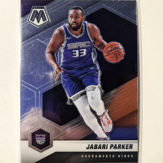 Jabari Parker 2020-21 Panini Mosaic #166 NBA Basketball Sacramento kings Excellent Sleeved