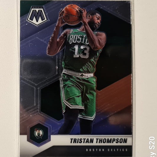 Tristan Thompson 2020-21 Panini Mosaic #121 NBA Basketball Boston Celtics Excellent Sleeved