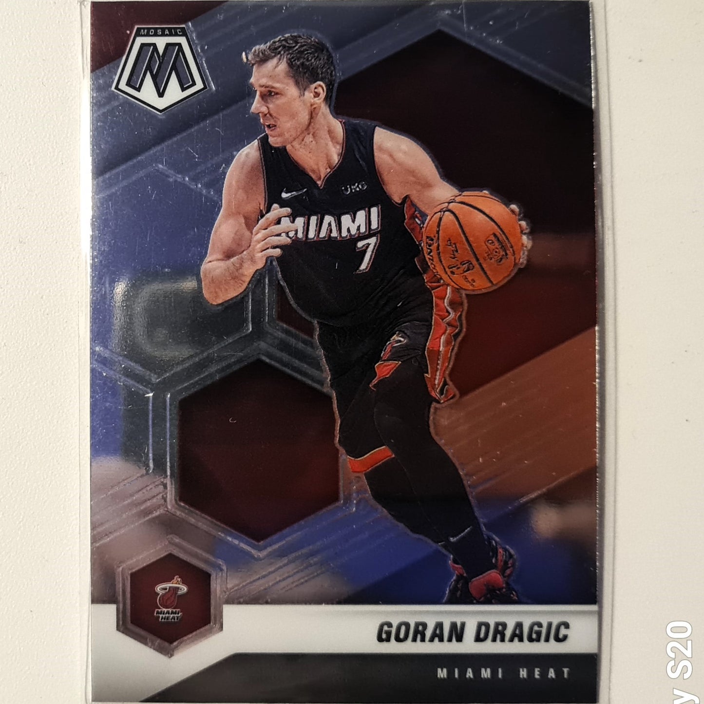 Goran Dragic 2020-21 Panini Mosaic #36 NBA Basketball Miami Heat Excellent Sleeved