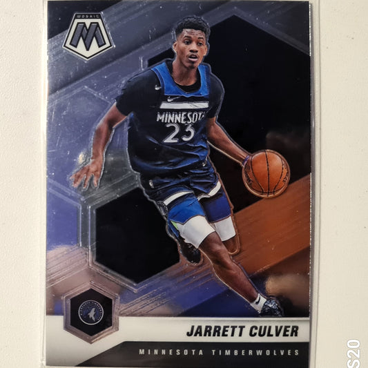 Jarrett Culver 2020-21 Panini Mosaic #176 NBA Basketball Minnesota Timberwolves Excellent Sleeved