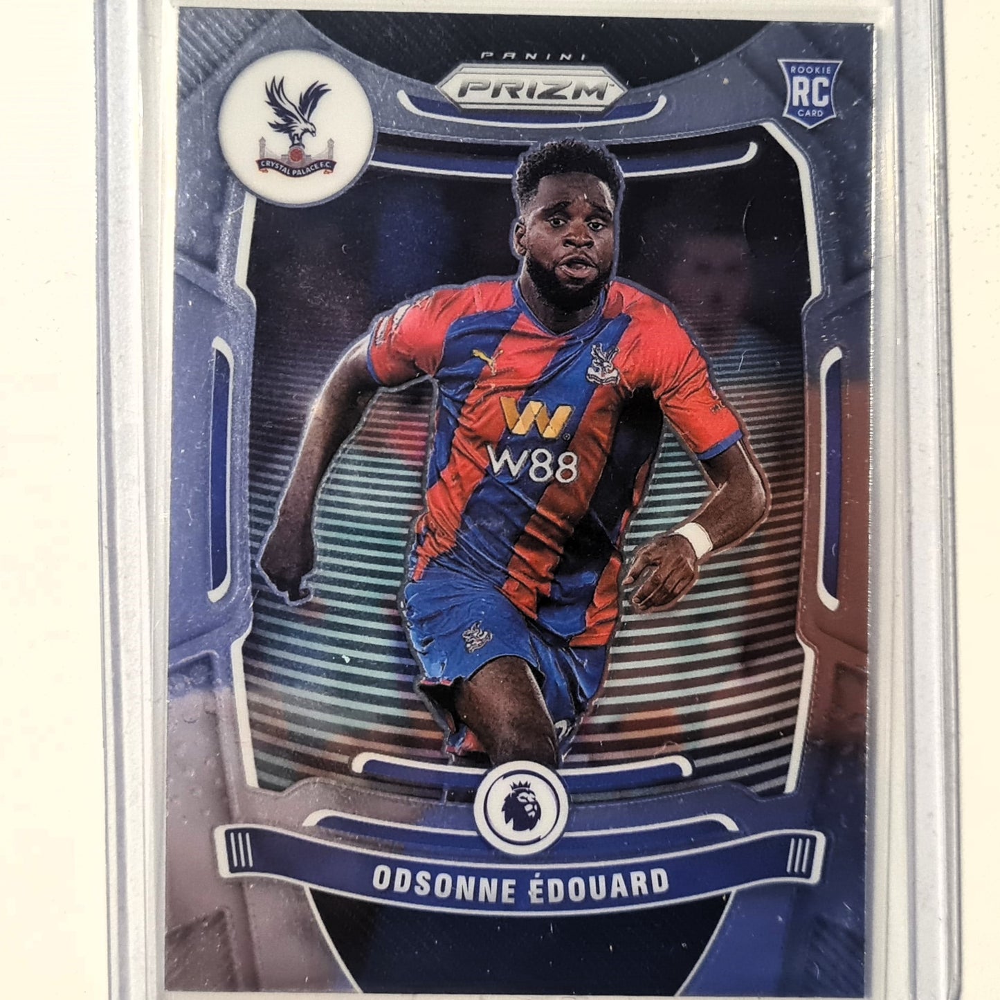 Odsonne Edouard 2021-22 Panini Prizm Rookie RC #294 Soccer Football Crystal Palace excellent/mint Sleeved