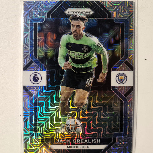 Jack Grealish 2022-23 Panini Prizm Premier League Prizm Variant #6 Soccer Football Manchester City Excellent/Mint Sleeved