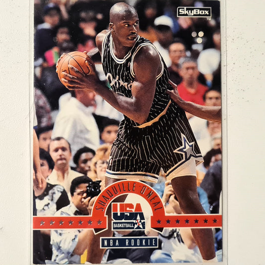 Shaquille O'Neal 1994 Skybox USA Basketball NBA Rookie #68 NBA Basketball Orlando Magic good/very good Sleeved