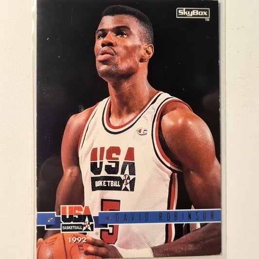 David Robinson 1994 Skybox USA Basketball NBA passing the torch #88 NBA Basketball San Antonio Spurs Fair/good sleeved