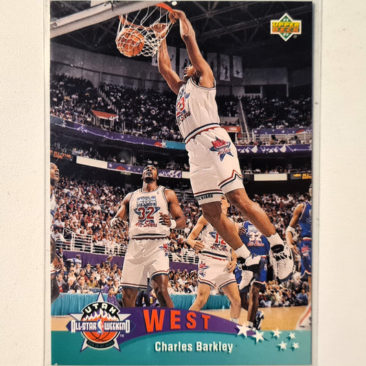 Charles Barkley 1993 Upper-Deck all star weekend #435 NBA Basketball Phoenix Suns very good sleeved