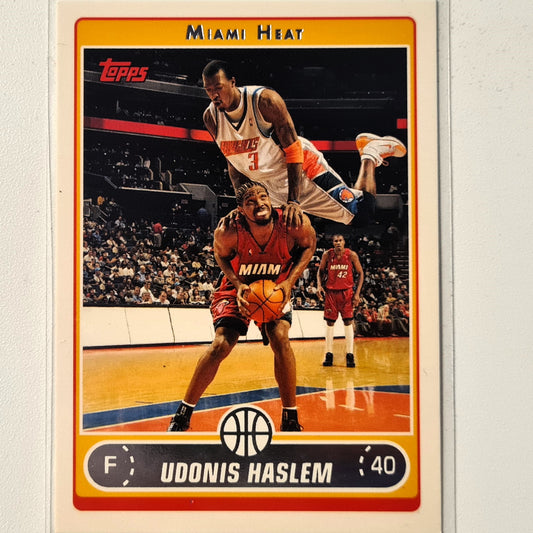 Udonis Haslem 2006 Topps #146 NBA Basketball Miami Heat Excellent sleeved