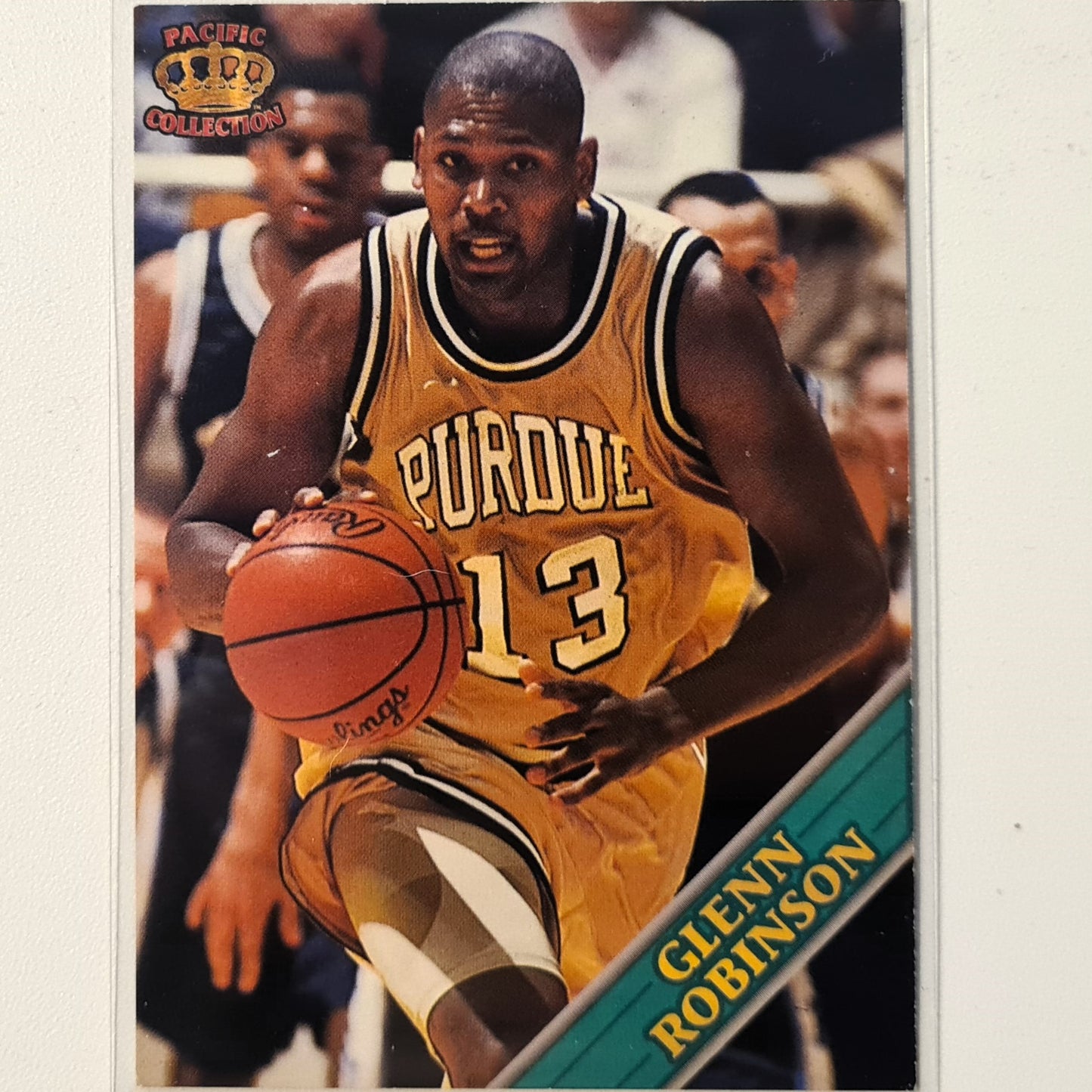 Glenn Robinson 1995 Pacific Collection Rookie RC #18 NBA Basketball Purdue/Milwaukee Bucks sleeved