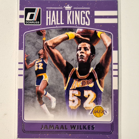 Jamaal Wilkes 2016-17 Panini Donruss Hall Kings purple #8 NBA Basketball LA Lakers Very good sleeved