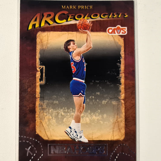 Mark Price 2018-19 Panini Hoops Arceologists India jones theme insert  ARC-6 NBA Basketball Cleveland Cavaliers Excellent sleeved