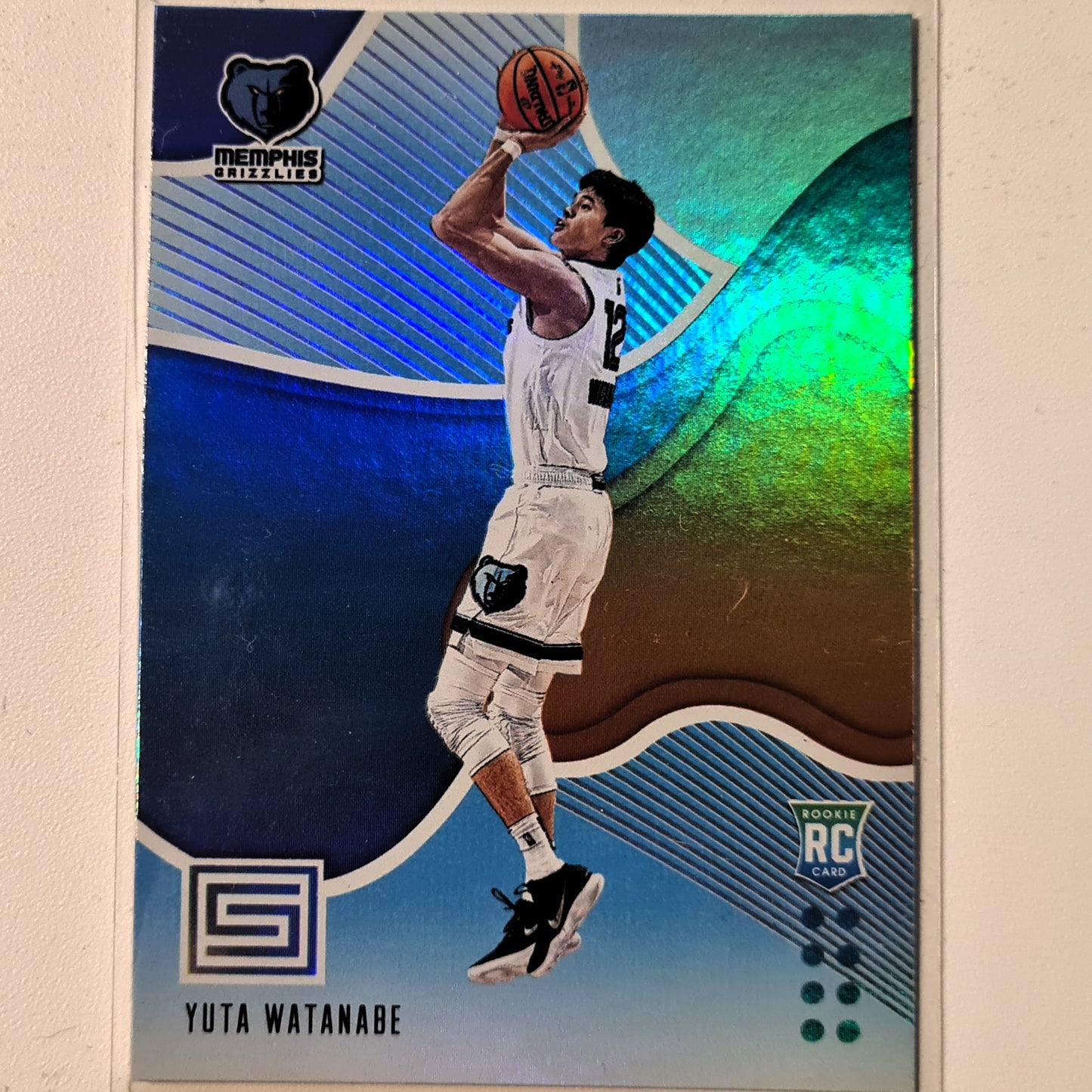 Yuta Watanabe 2018-19 Panini Status Rookie RC #199 NBA Basketball Memphis Grizzlies Excellent sleeved