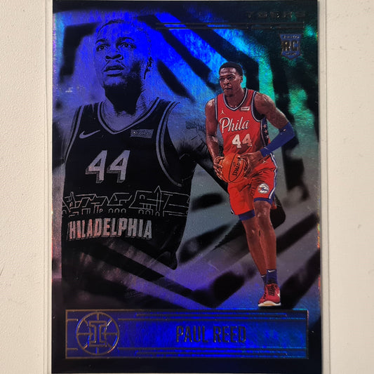 Paul Reed 2020-21 Panini Illusions Rookie RC  #168 NBA Basketball Philadelphia 76ers Excellent sleeved