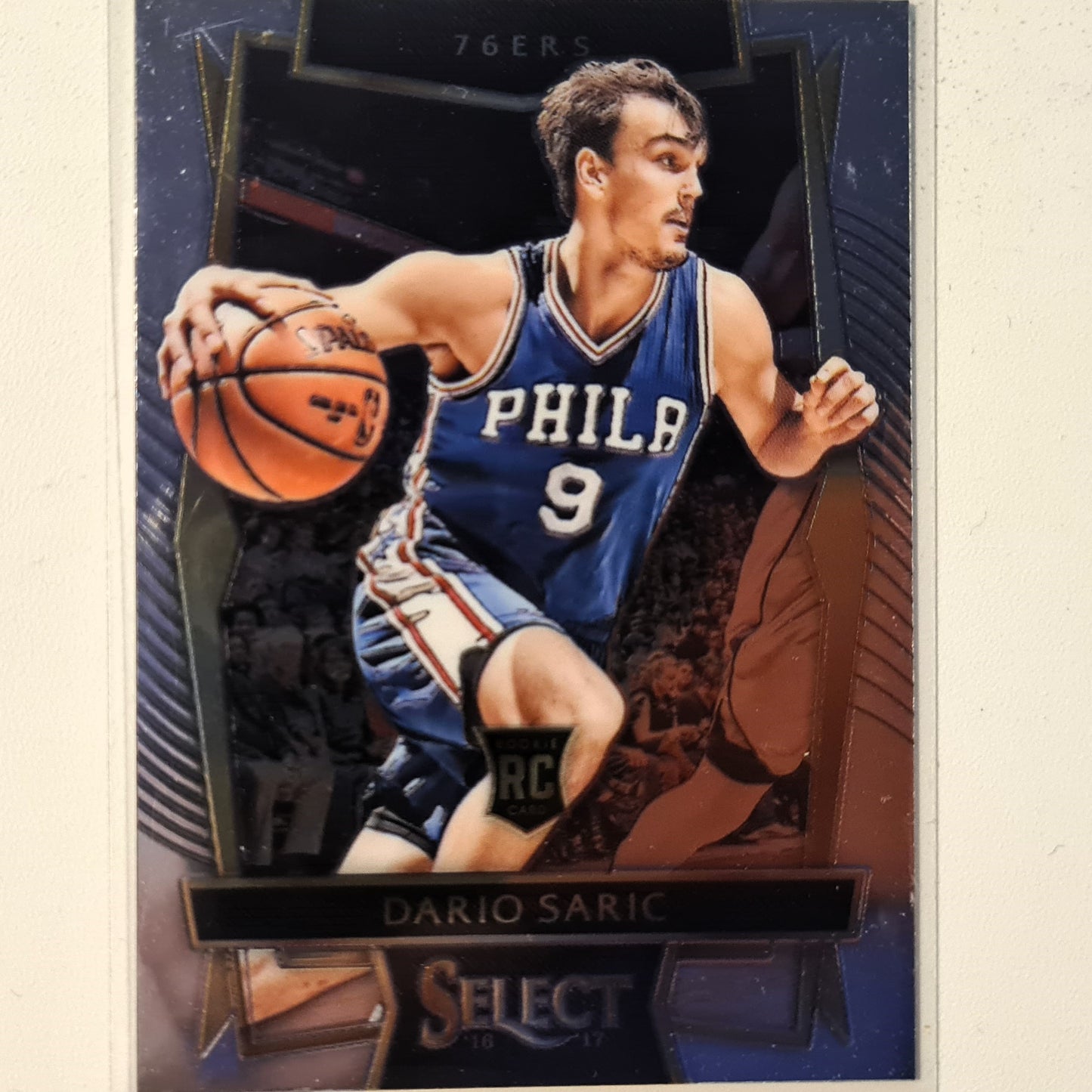 Dario Saric 2016-11 Panini Select #82 NBA Basketball Philadelphia 76ers Excellent/Mint sleeved