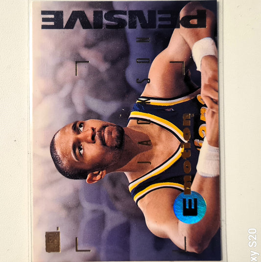 Mark Jackson 1995 Skybox Emotion Pensive #39 NBA Basketball Indiana Pacers Excellent sleeved