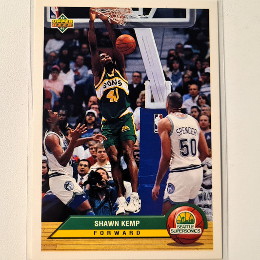 Gary Payton 1993 Upper-Deck McDonalds Happy Meal Promo P38 NBA Basketball Seattle Super  Very good Sleeved