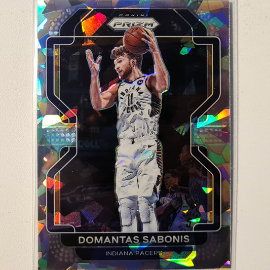 Domantas Sabonis 2021-22 Panini Prizm Cracked ice #183 NBA Basketball Indiana Pacers Excellent/mint Sleeved