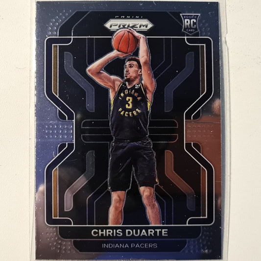 Chris Duarte 2021-22 Panini Prizm Rookie RC #315 NBA Basketball Indiana Pacers Excellent/mint Sleeved