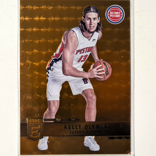 Kelly Olynyk 2021-22 Panini Donruss Elite #151 NBA Basketball Detroit Pistons good sleeved
