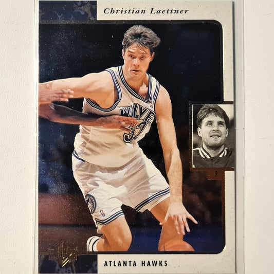 Christian Laettner 1996 Upper-Deck sp Hologram #79 NBA Basketball Minnesota Timberwolves very good sleeved