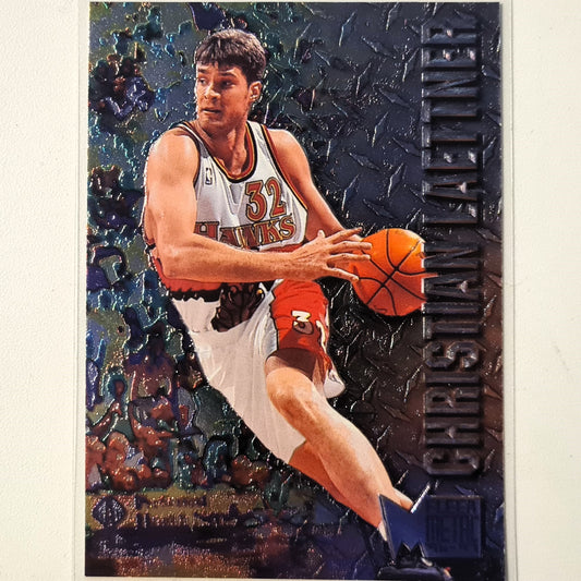 Christian Laettner 1996 Fleer Metal 96-97 #2 NBA Basketball Atlanta Hawks Excellent sleeved