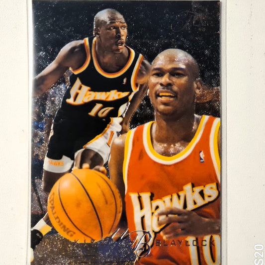 Mookie Blaylock 1995 Fleer Flair 95-96 #2 NBA Basketball Atlanta Hawks Excellent Sleeved
