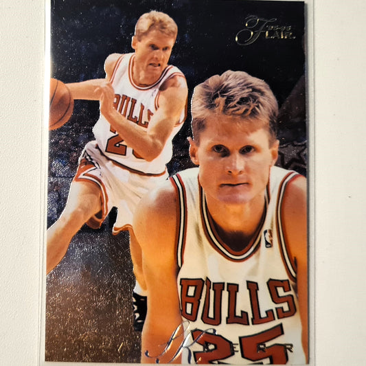 Steve Kerr 1995 Fleer Flair 95-96 #16 NBA Basketball Chicago Bulls Excellent Sleeved