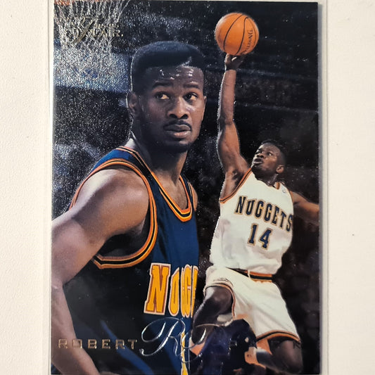 Robert Pack 1995 Fleer Flair 95-96 #32 NBA Basketball Denver Nuggets Excellent Sleeved