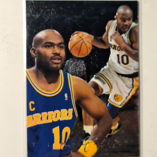 Tim Hardaway 1995 Fleer Flair 95-96 #42 NBA Basketball Golden State Warriors Excellent Sleeved