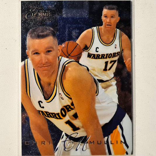 Chris Mullin 1995 Fleer Flair 95-96 #44 NBA Basketball Golden State Warriors Excellent Sleeved