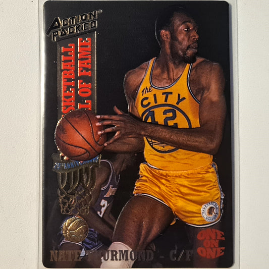 Nate Thurmond 1993 Action Packed basketball hall of fame 25th anniversary #10 NBA Basketball Golden State Warriors Excellent Sleeved