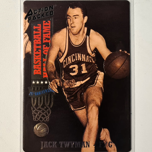 Jack Twyman 1993 Action Packed basketball hall of fame 25th anniversary #33 NBA Basketball Cincinnati Royals Excellent Sleeved
