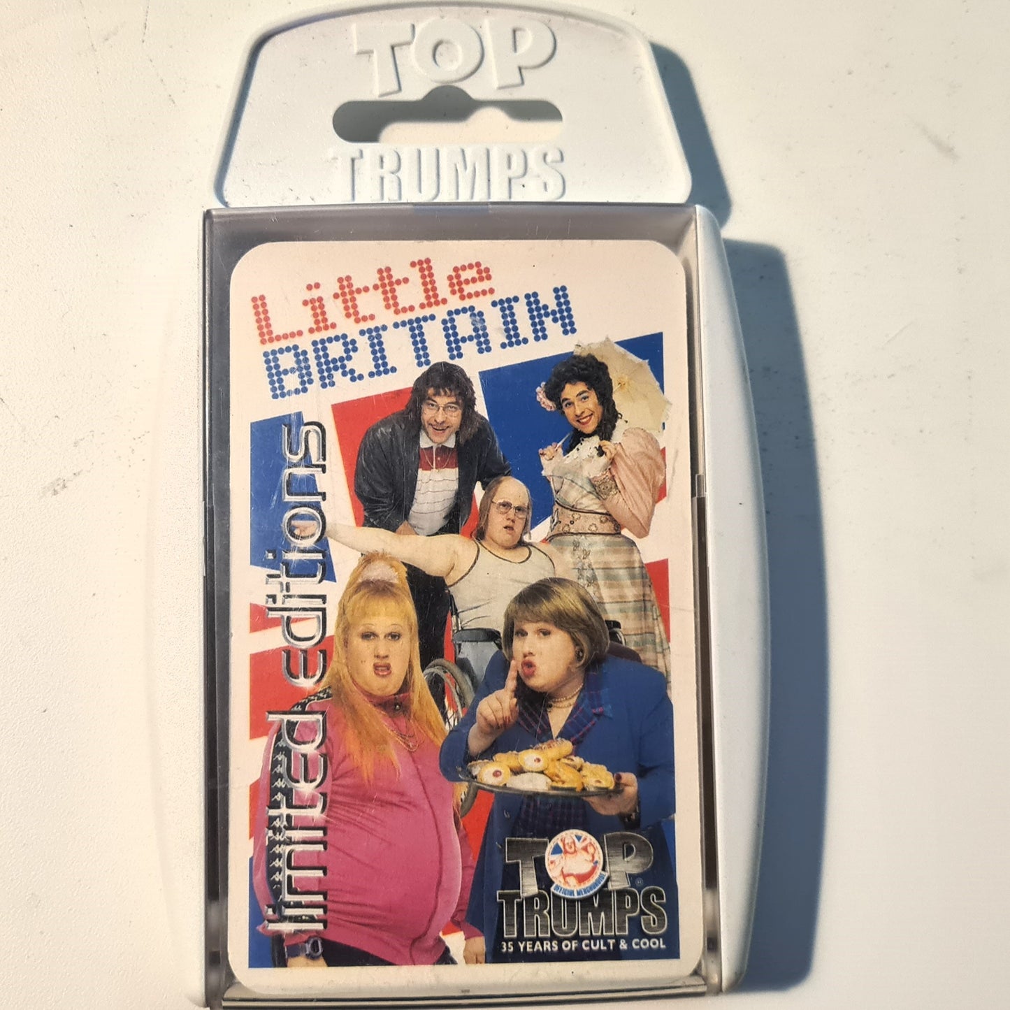 Top Trumps Little Britain limited editions 2005 Winning Moves  very good used complete set