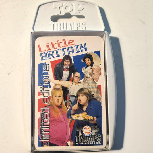 Top Trumps Little Britain limited editions 2005 Winning Moves  very good used complete set