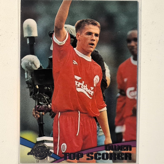 Michael Owen 2000 merlin PREMIER GOLD 2000 premier league top scorer  insert A10 Soccer Football Liverpool very good-excellent Sleeved