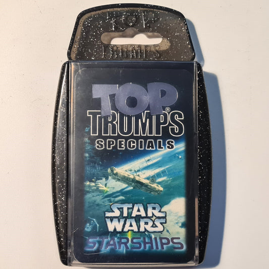 Top Trumps Specials Star Wars Spaceships very good used complete set