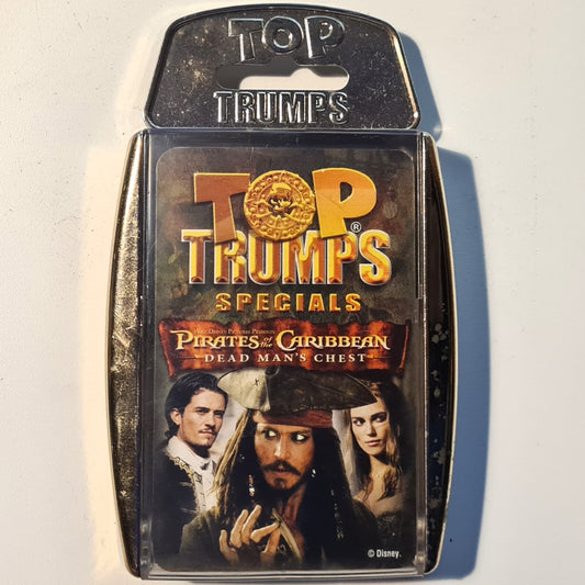 Top Trumps Specials pirates of the Caribbean dead mans chest 2006 very good used complete set