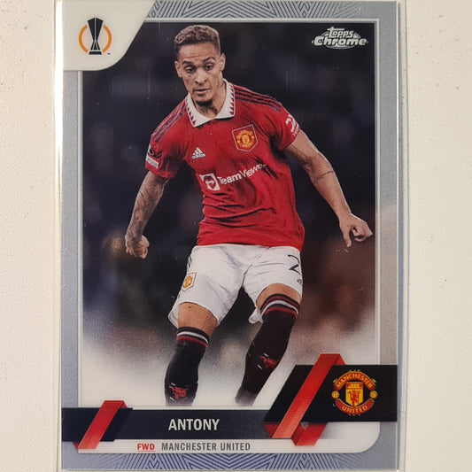 Antony 2023 Topps Europa League #21 Soccer football Manchester United Mint sleeved