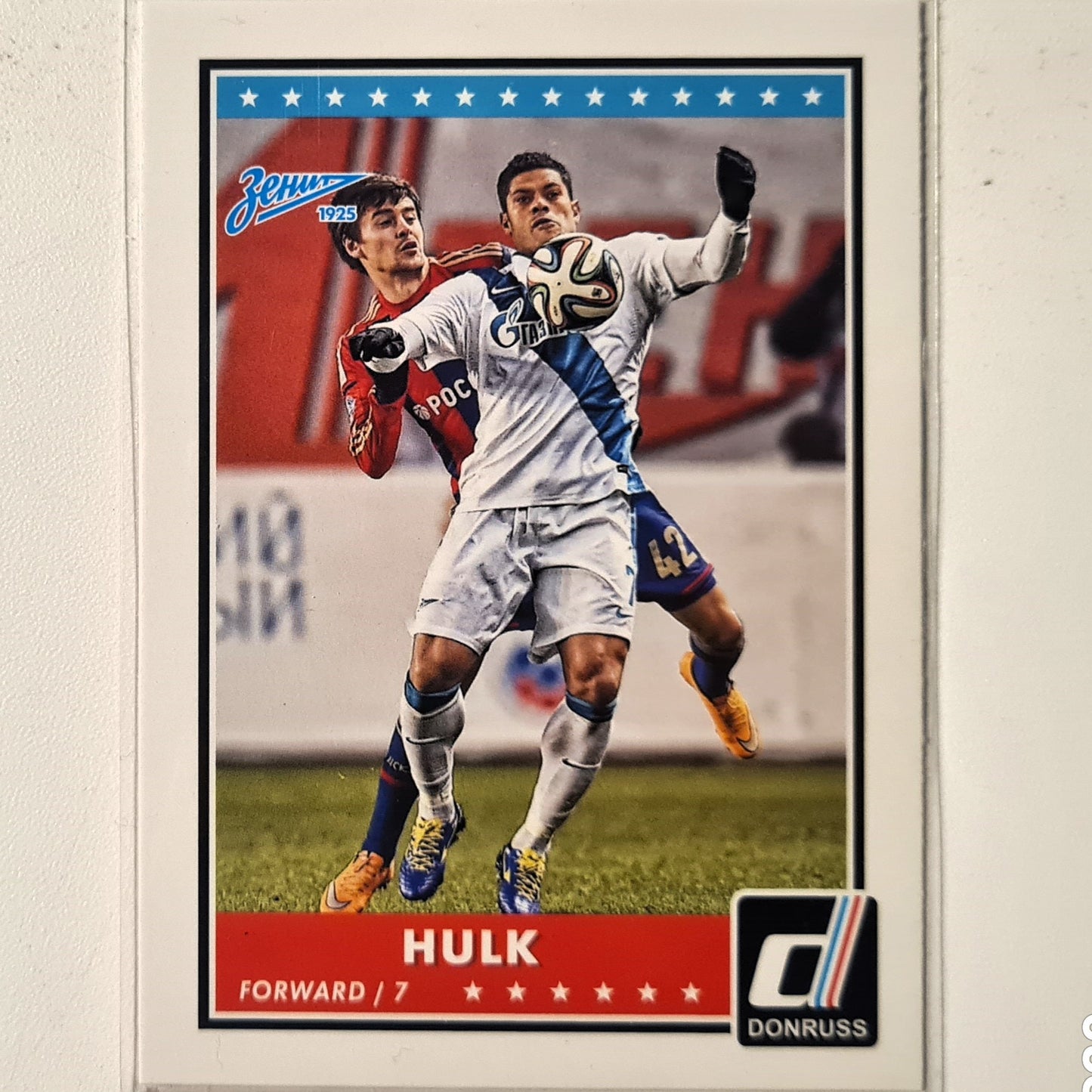 Hulk 2015 Panini Donruss #79 Soccer football Zenit Petersburg Mint sleeved