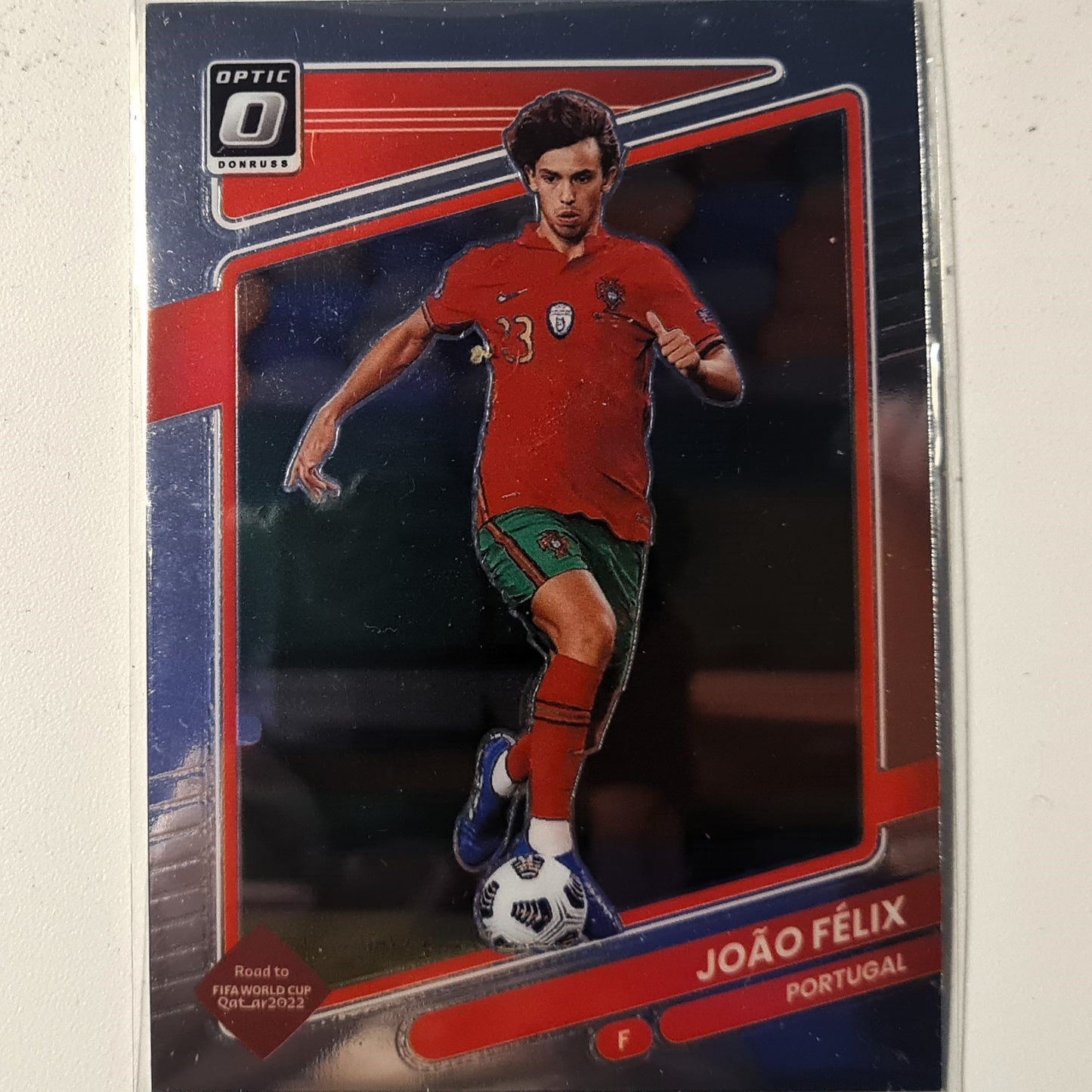 Joao Felix 2021-22 Panini Donruss road to Qatar #119 Soccer football Portugal excellent/mint sleeved